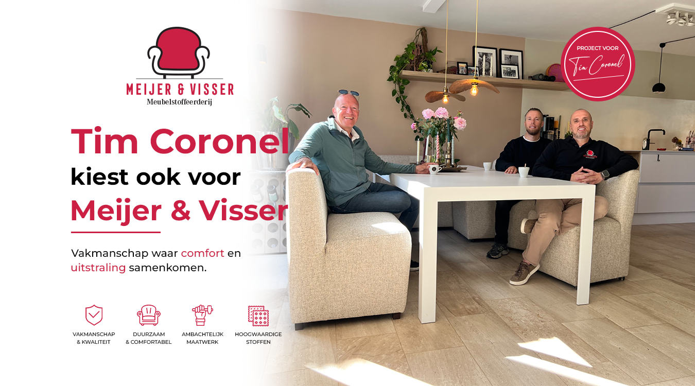 Video laden: bank stofferen Tim Coronel Meijer &amp; Visser stoffeerderij